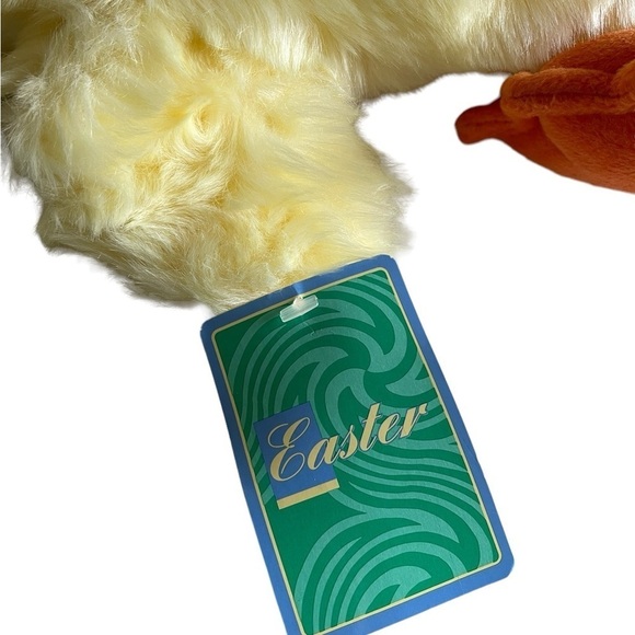 Vintage Google Eyed Duck Puppet 17” Stuffed Plush Yellow - Picture 6 of 8